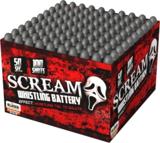Scream Whistling Batterie, 100-Schuss