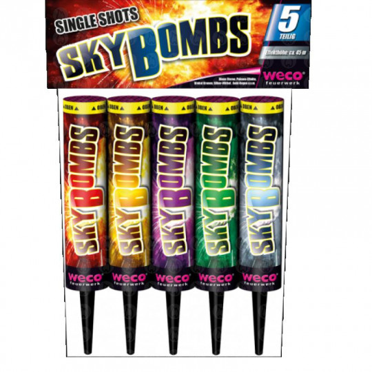 Sky Bombs, 5er Single Shots