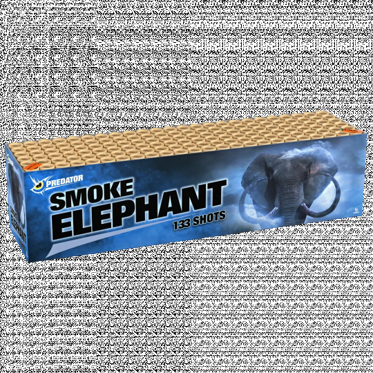 Smoke Elephant, 133-Schuss-Verbundfeuerwerk