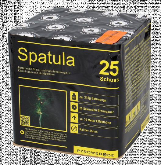 Spatula, 25-Schuss-Batterie