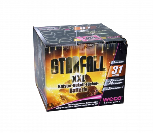 Starfall, 31-Schuss Batterie