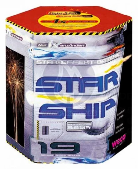Starship, 19 Schuss Batterie