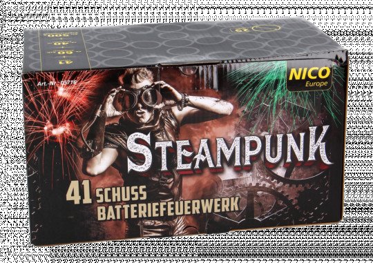 Steampunk, 41-Schuss-Batterie