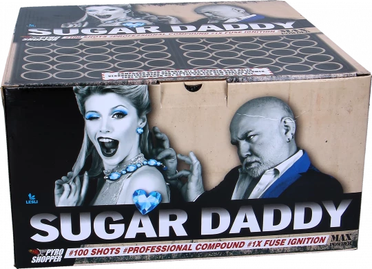 Sugar Daddy, 100-Schuss-Verbundfeuerwerk