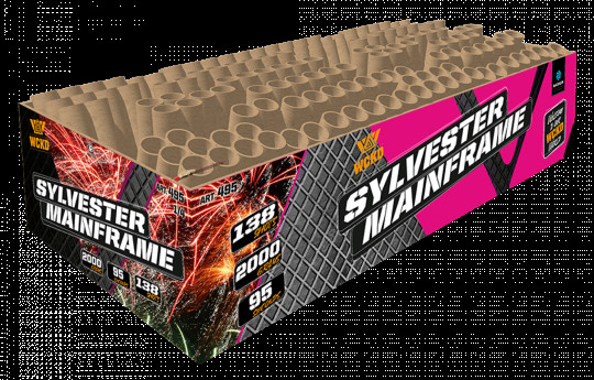Sylvester Mainframe, 138-Schuss-Verbundfeuerwerk