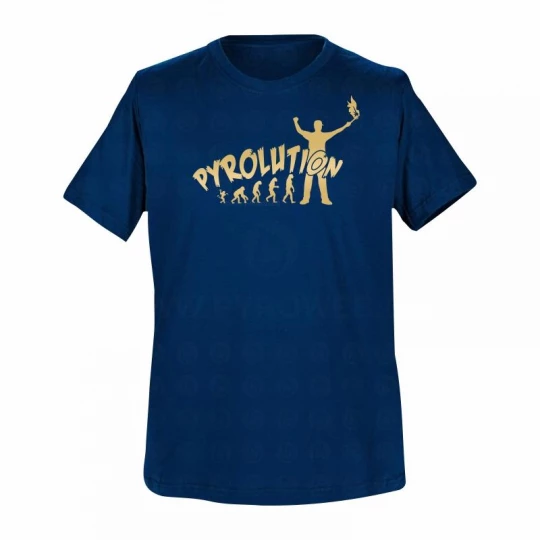 T-Shirt Navy: Pyrolution