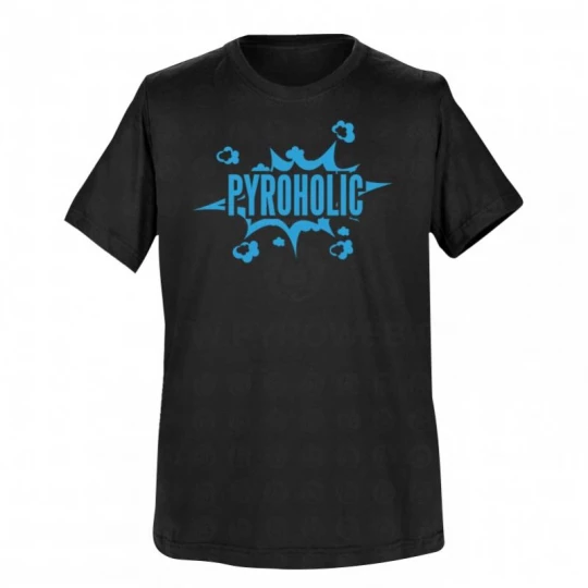 T-Shirt Schwarz: Pyroholic