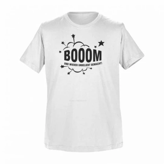 T-Shirt Weiß: Booom und wieder unbeliebt gemacht!
