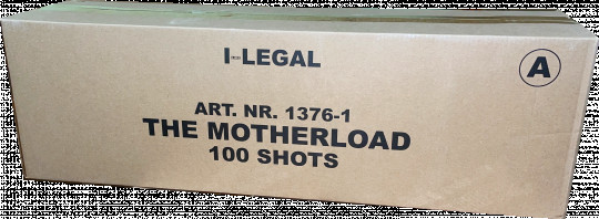 The Motherload 1, 100-Schuss-Verbundfeuerwerk