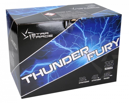 Thunder Fury, 25 Schuss Fächerbatterie