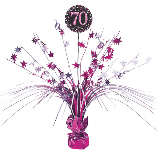 Tischdeko Sparkling Celeb 70 Pink, 46cm