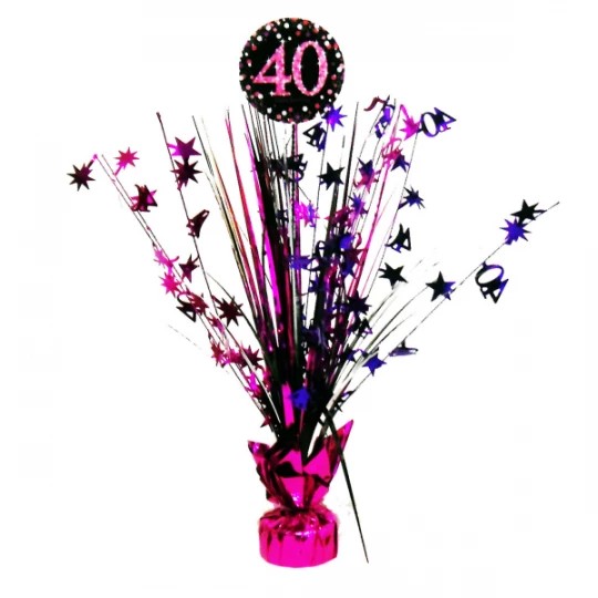 Tischdekoration Sparkling Celebration 40 Pink, 46cm