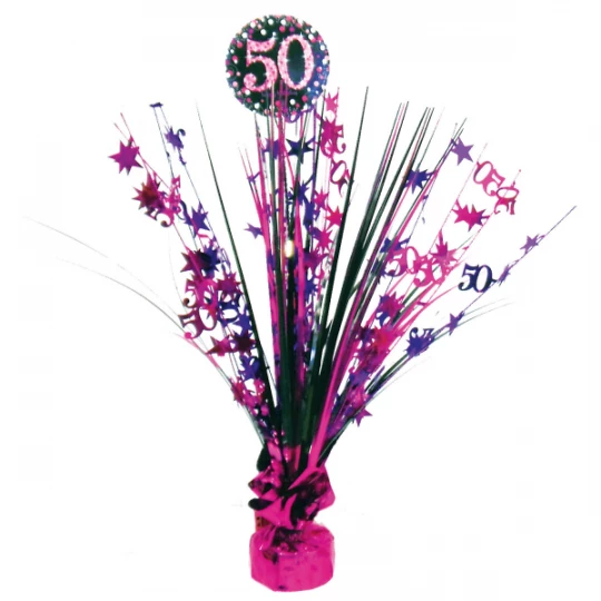 Tischdekoration Sparkling Celebration 50 Pink, 46cm