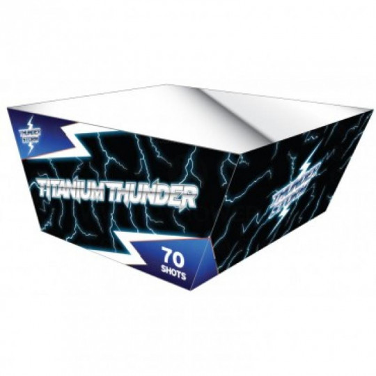 Titanium Thunder, 70 Schuss Batterie im 4er Käfig
