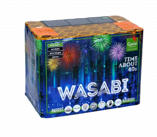 Wasabi, 40 Schuss Batterie