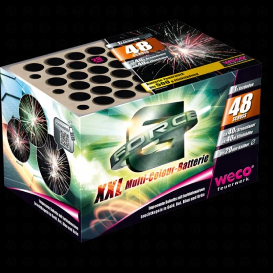 Weco G-Force, 48-Schuss Batterie