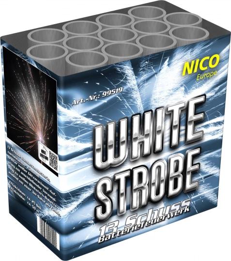 White Strobe, 13-Schuss-Batterie
