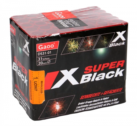 X-Black / Super, 31-Schuss-Batterie