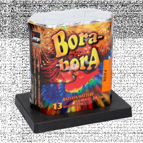 Jorge Bora Bora, 13 Schuss Batterie