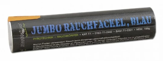 Jumbo Rauchfackel / Pyrorauch XL800 - Blau