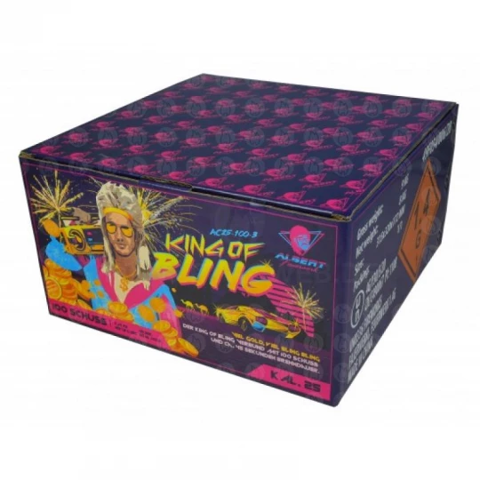 King of Bling, 100-Schuss-Verbundfeuerwerk