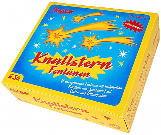 Knallstern Fontänen, 6er