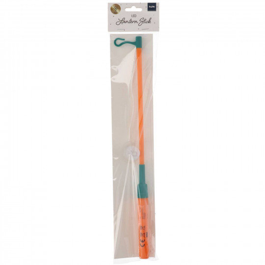 LED Lantern Stick Orange Türkis