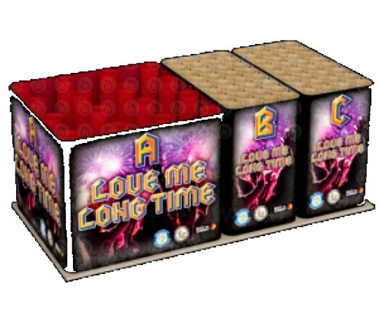 Lesli Love Me Long Time, 65-Schuss-Verbundfeuerwerk