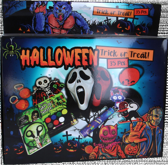 Lesli, Trick or Treat, 35 Teile Halloween Partybox
