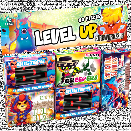 Level Up - 80-teiliges Kindersortiment