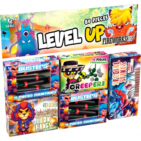 Level Up - 80-teiliges Kindersortiment