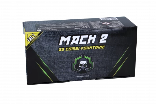 Mach 2, 20er Pack - Fontänen