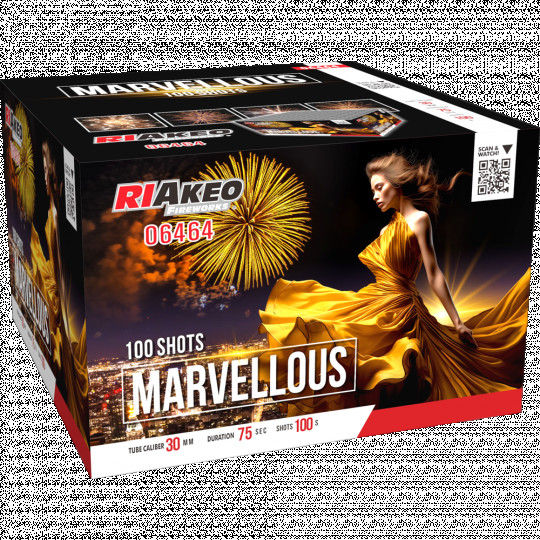 Marvellous, 100-Schuss-Verbundfeuerwerk