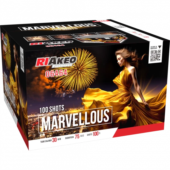 Marvellous, 100-Schuss-Verbundfeuerwerk