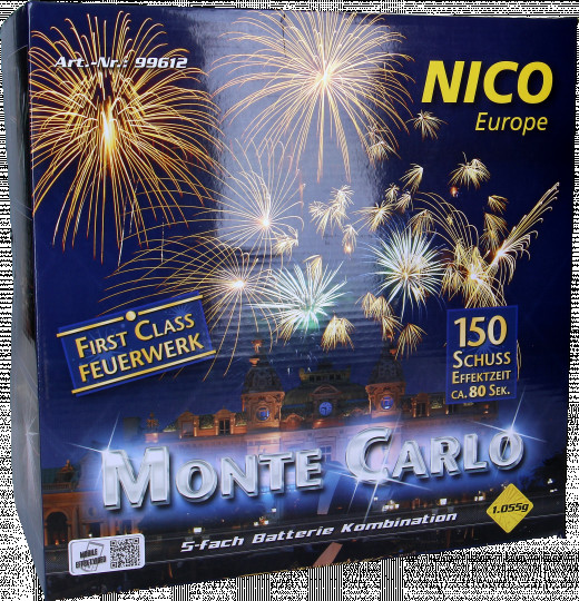 Monte Carlo, 150-Schuss-Verbundfeuerwerk