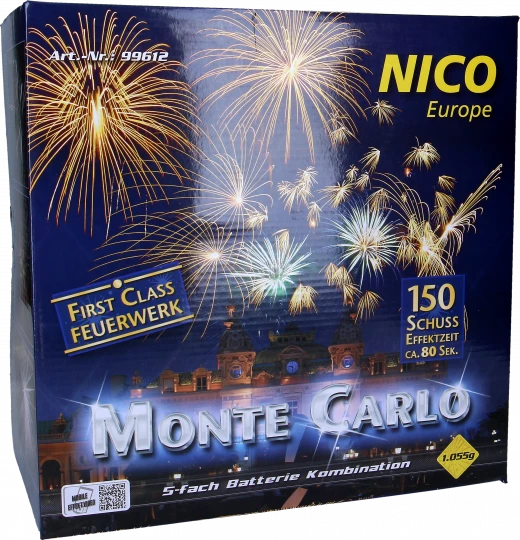 Monte Carlo, 150-Schuss-Verbundfeuerwerk