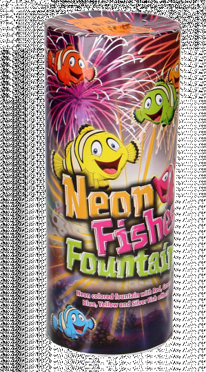 Neon Fishes Fountain