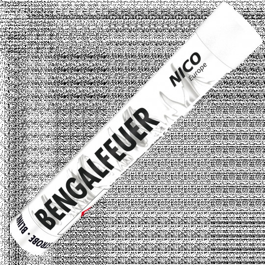 Nico Bengalfeuer, weiß strobo