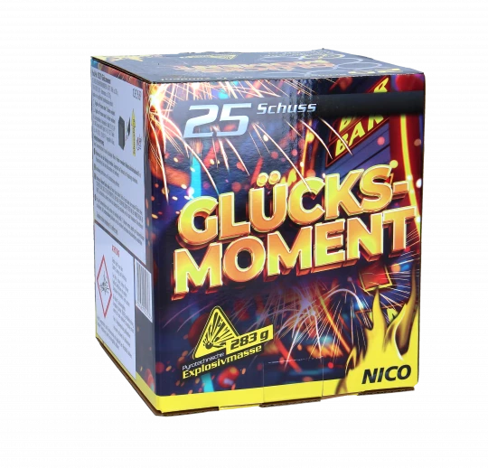 Glücksmoment, 25-Schuss-Batterie