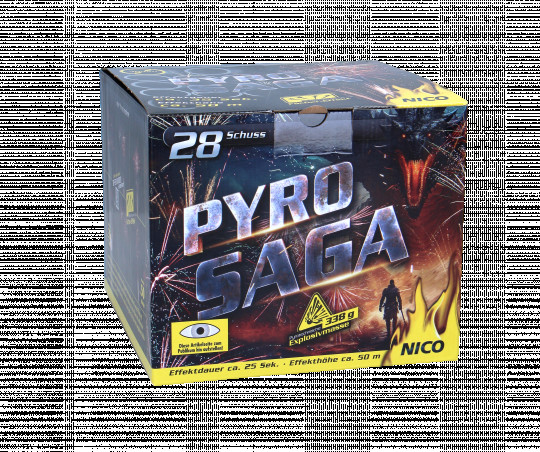 Nico Pyro Saga, 28-Schuss-Batterie