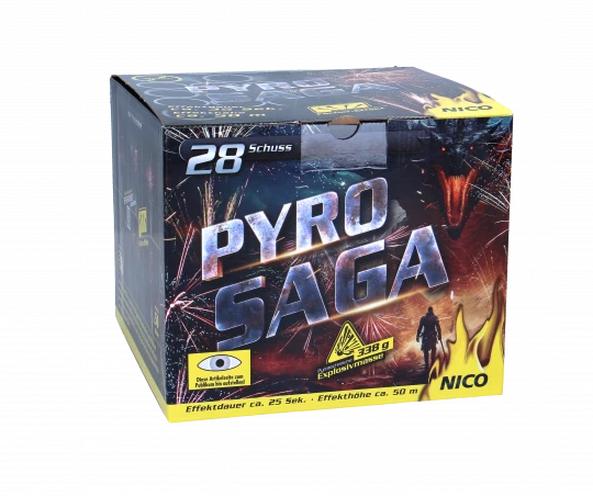 Nico Pyro Saga, 28-Schuss-Batterie