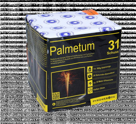 Palmetum, 31-Schuss-Batterie