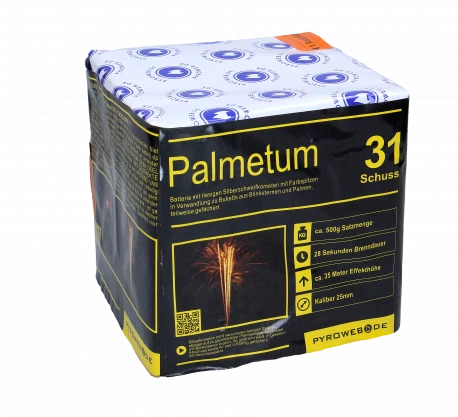 Palmetum, 31-Schuss-Batterie