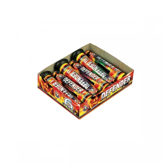 Panda Defender-Bombenrohr 6er Pack