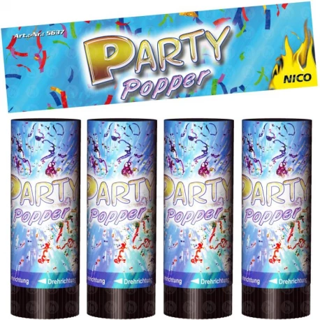 Party Popper, 4er