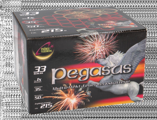 Pegasus, 33-Schuss-Multi-Effekt-Batterie