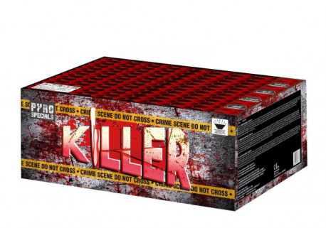 Pyro Specials Killer, 120-Schuss-Verbundfeuerwerk