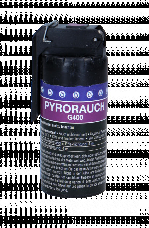 Pyrorauch G400 mit Kipphebelzündung, purpur