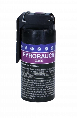 Pyrorauch G400 mit Kipphebelzündung, purpur