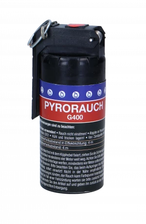 Pyrorauch G400 mit Kipphebelzündung, rot